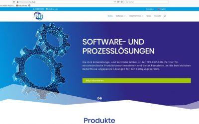 R+B Softwarelösungen: Webseite mit neuem Look