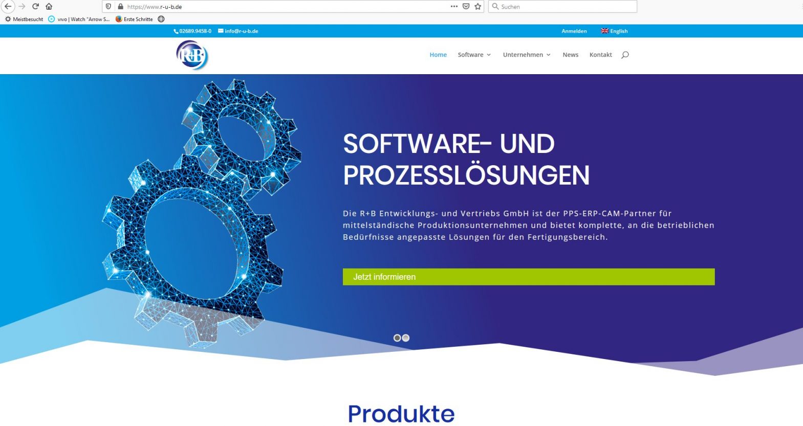 Webdesign Softwarefirma
