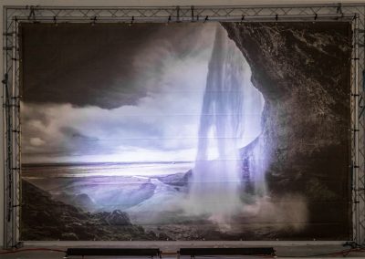 Fotoausstellung Seljalandsfoss im Riesenformat